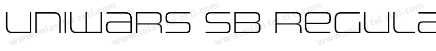 Uniwars Sb Regular字体转换